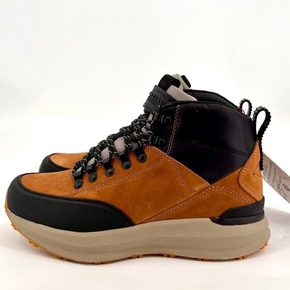 Pajar Urban Alpn Men\'s Waterproof Hiking Boots Size 12 Cognac Black Leather main image 8